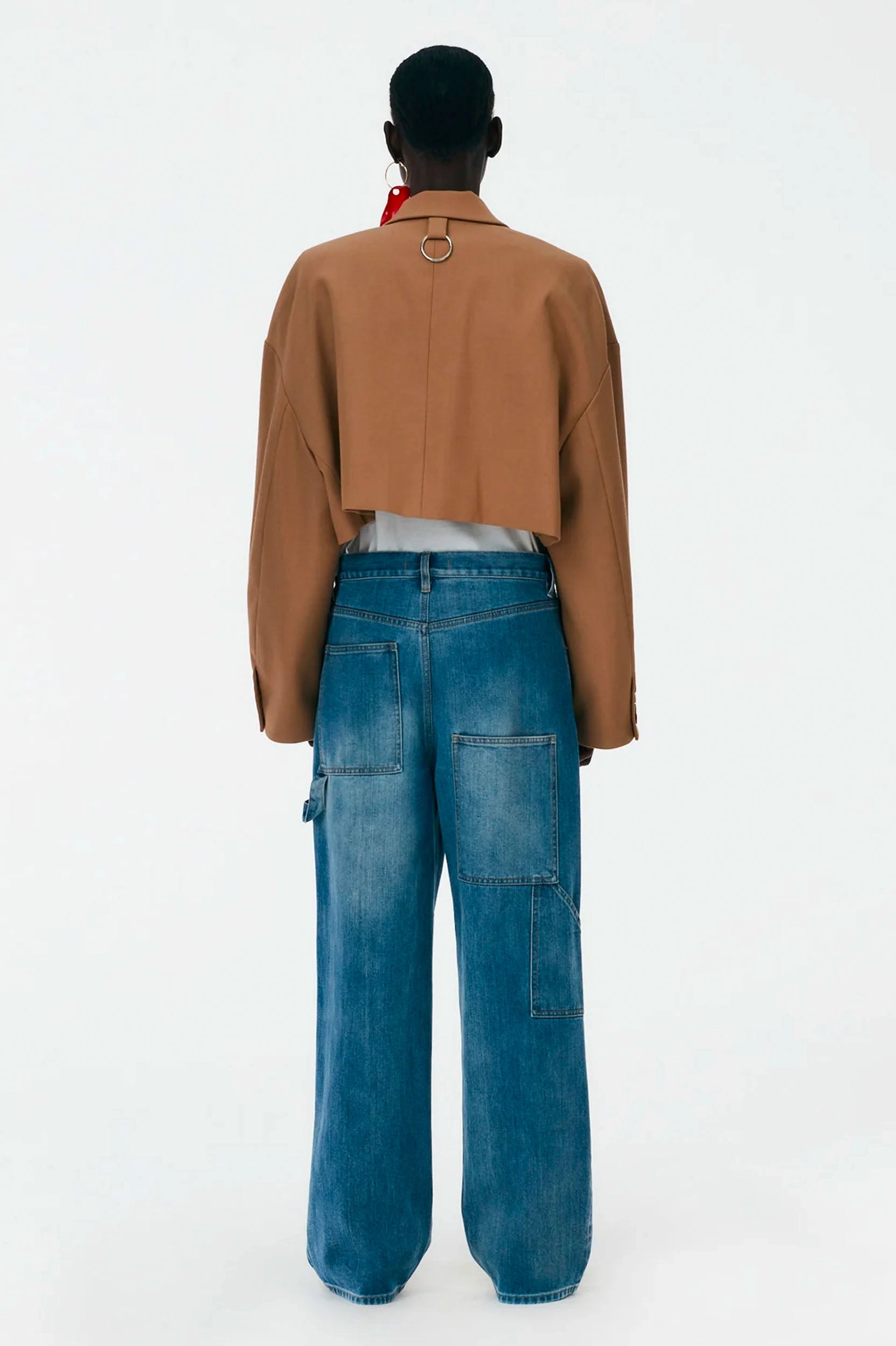 Slouchy Carpenter Jean in Classic Wash Denim