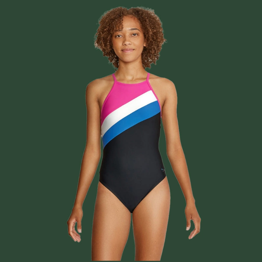 Speedo Colourblock Tie Back