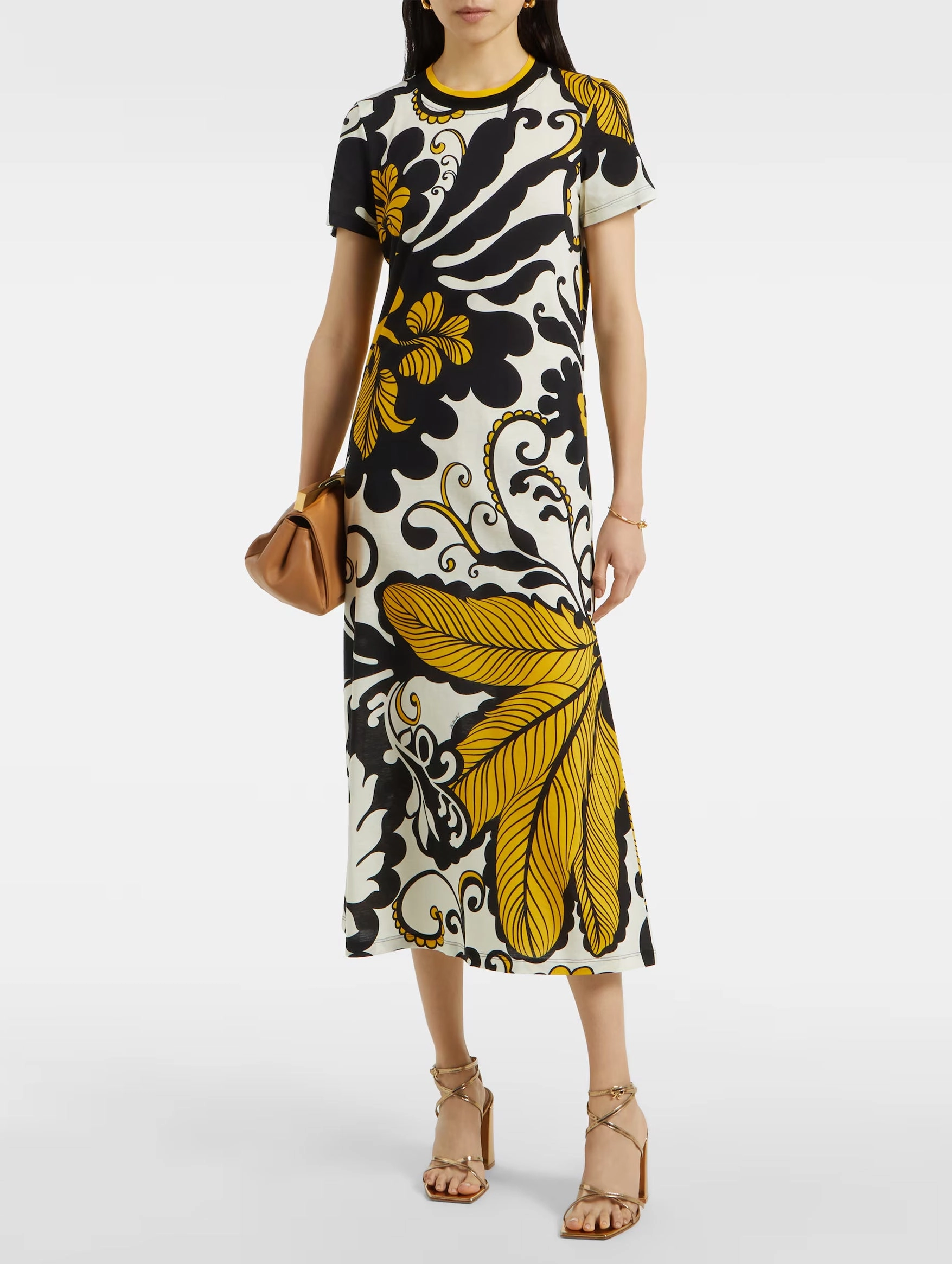 Sporty Swing Dress In Marea