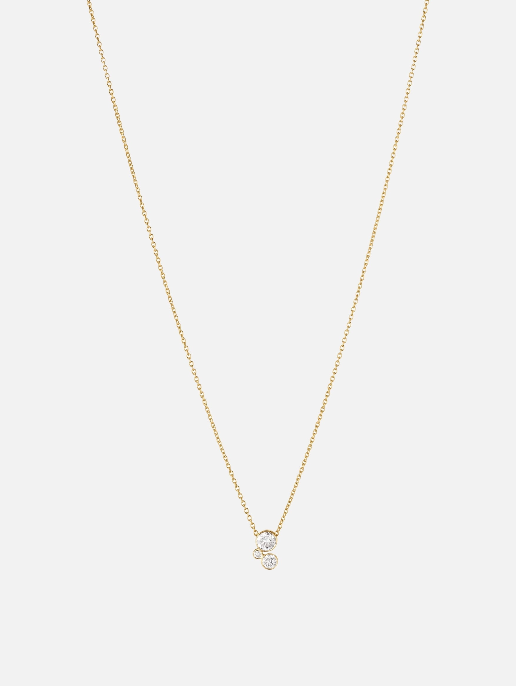 Stella Diamant Simple Necklace in Gold