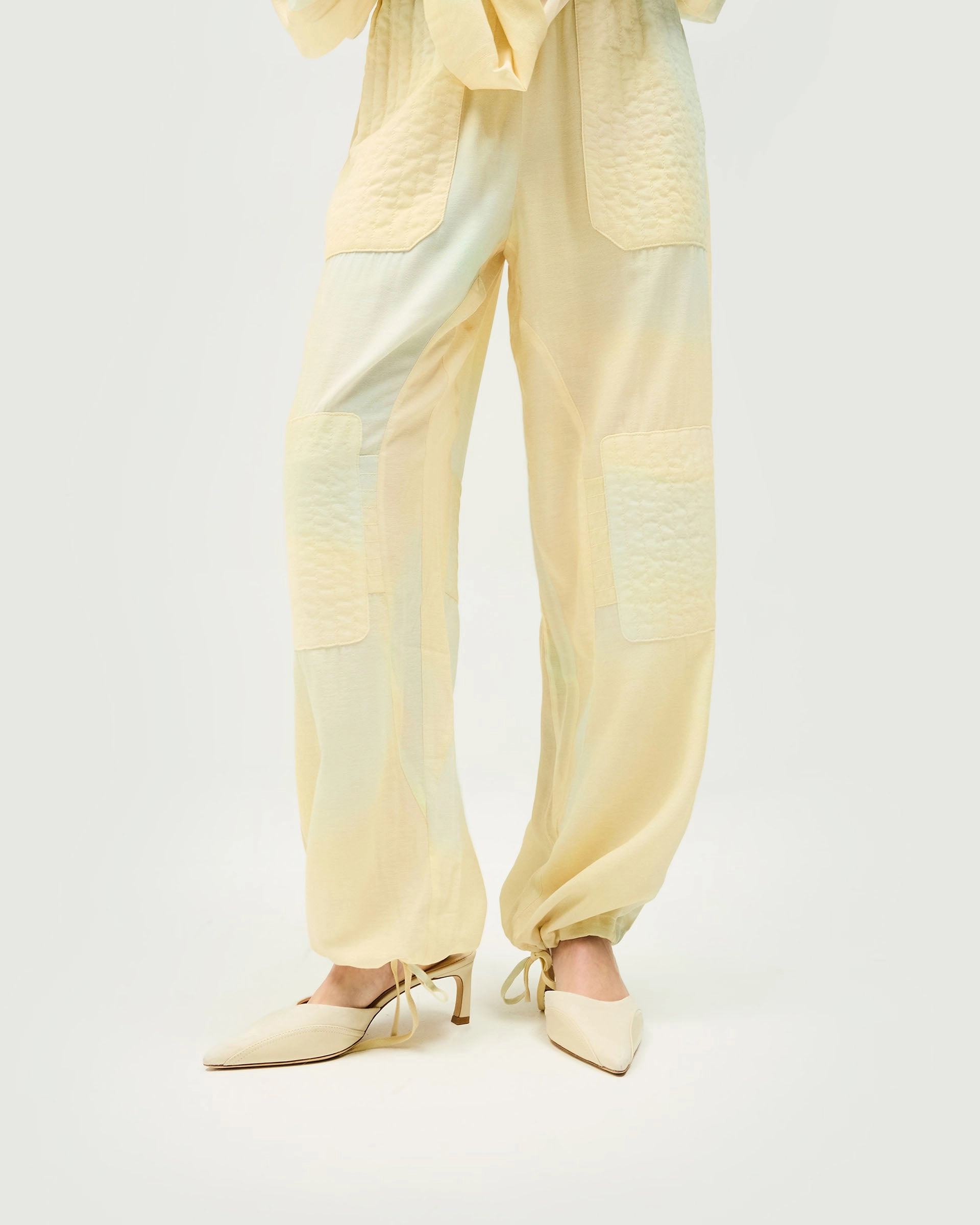 Storm Tracksuit Bottom - Storm Print Natural