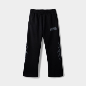 Supply & Demand Juniors' Praiser Pants Black / Sky Blue