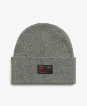 Surplus Knitted Beanie Hat | Rock Grey Marle