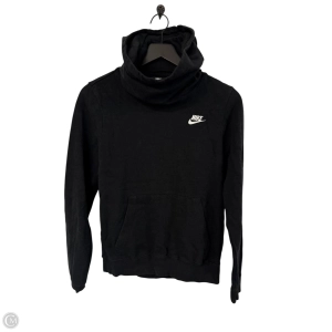 Sweatshirt Hoodie By Nike Apparel In Black, Size: S