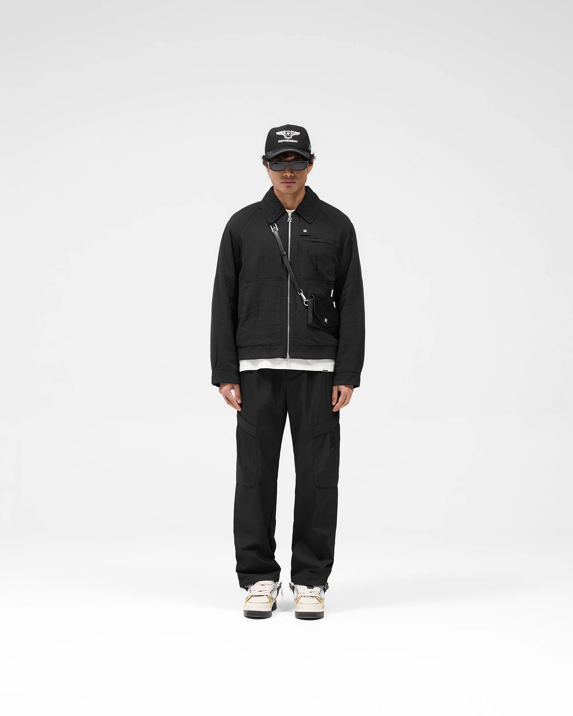 Tech Cargo Pant - Jet Black