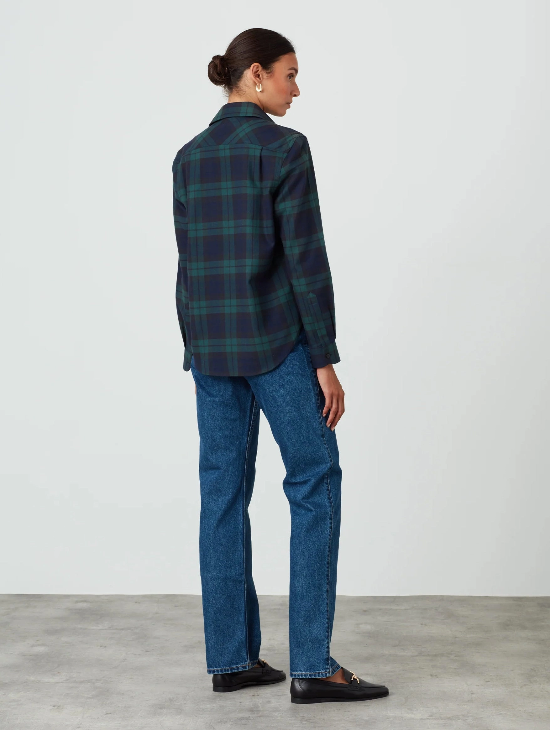 The Classic Shirt in Heritage Green