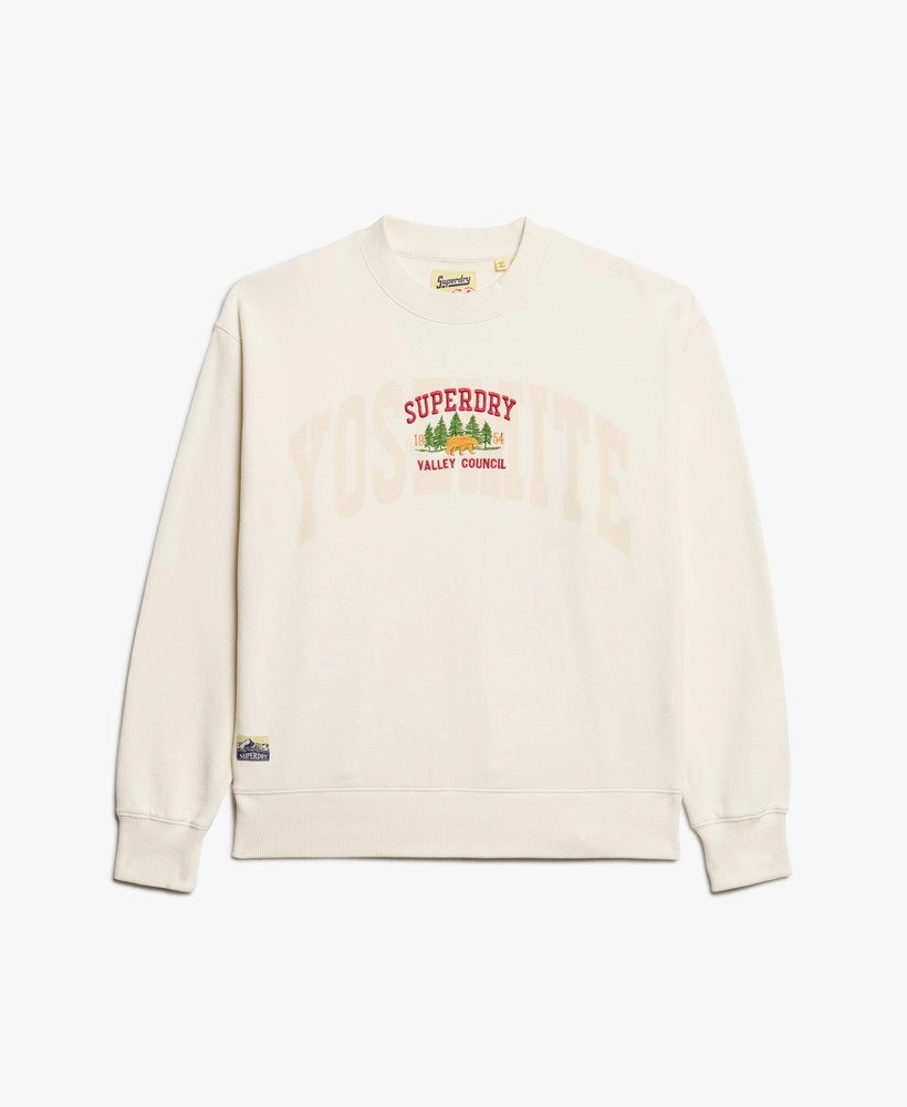 Travel Souvenir Loose Crew | Cream