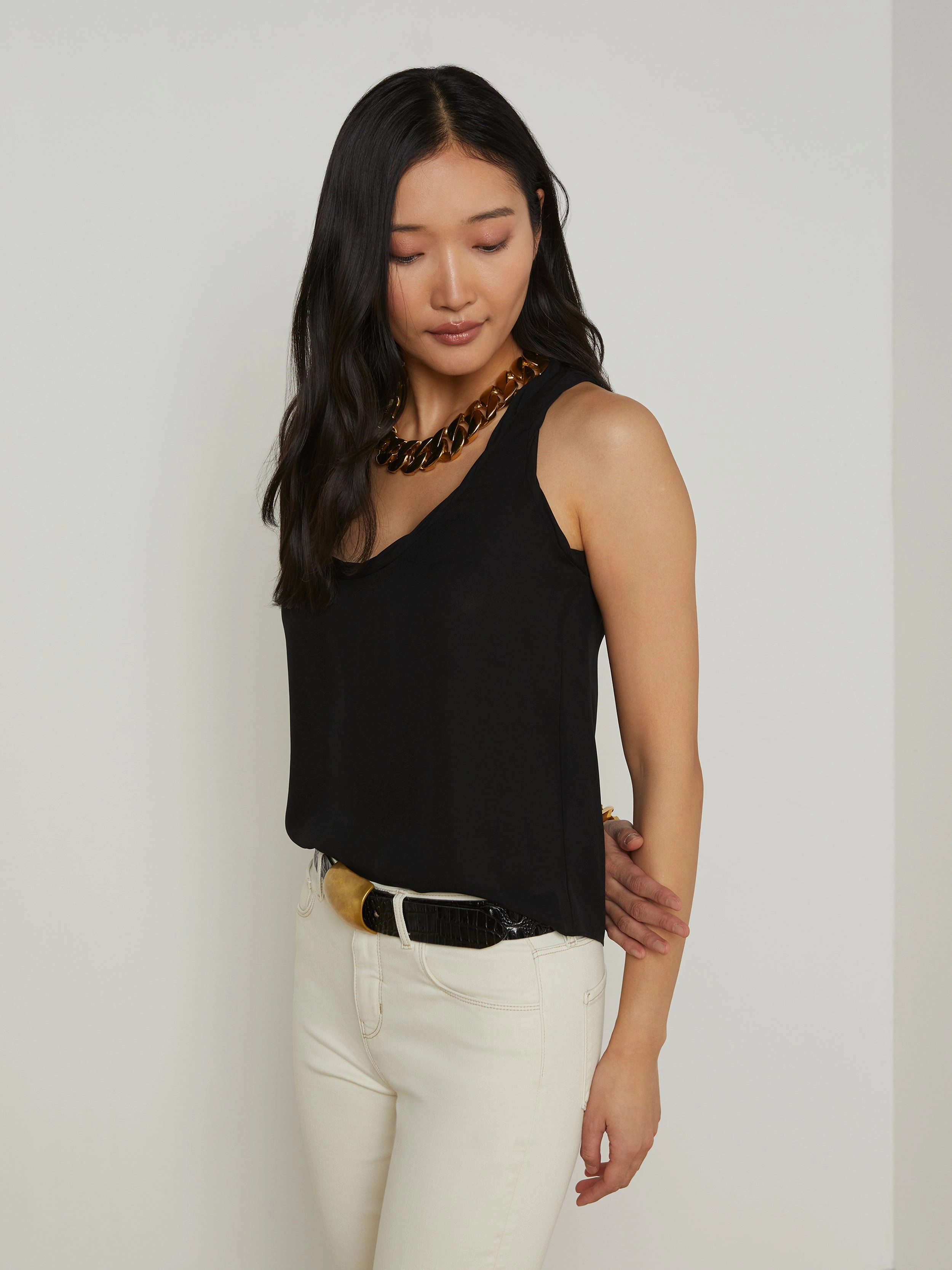Trixi Silk Tank