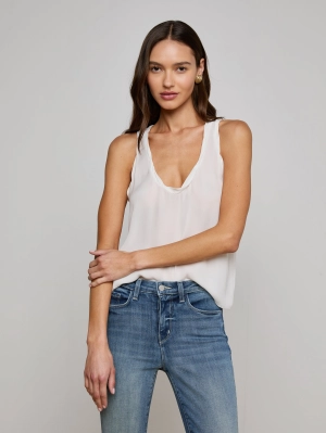 Trixi Silk Tank