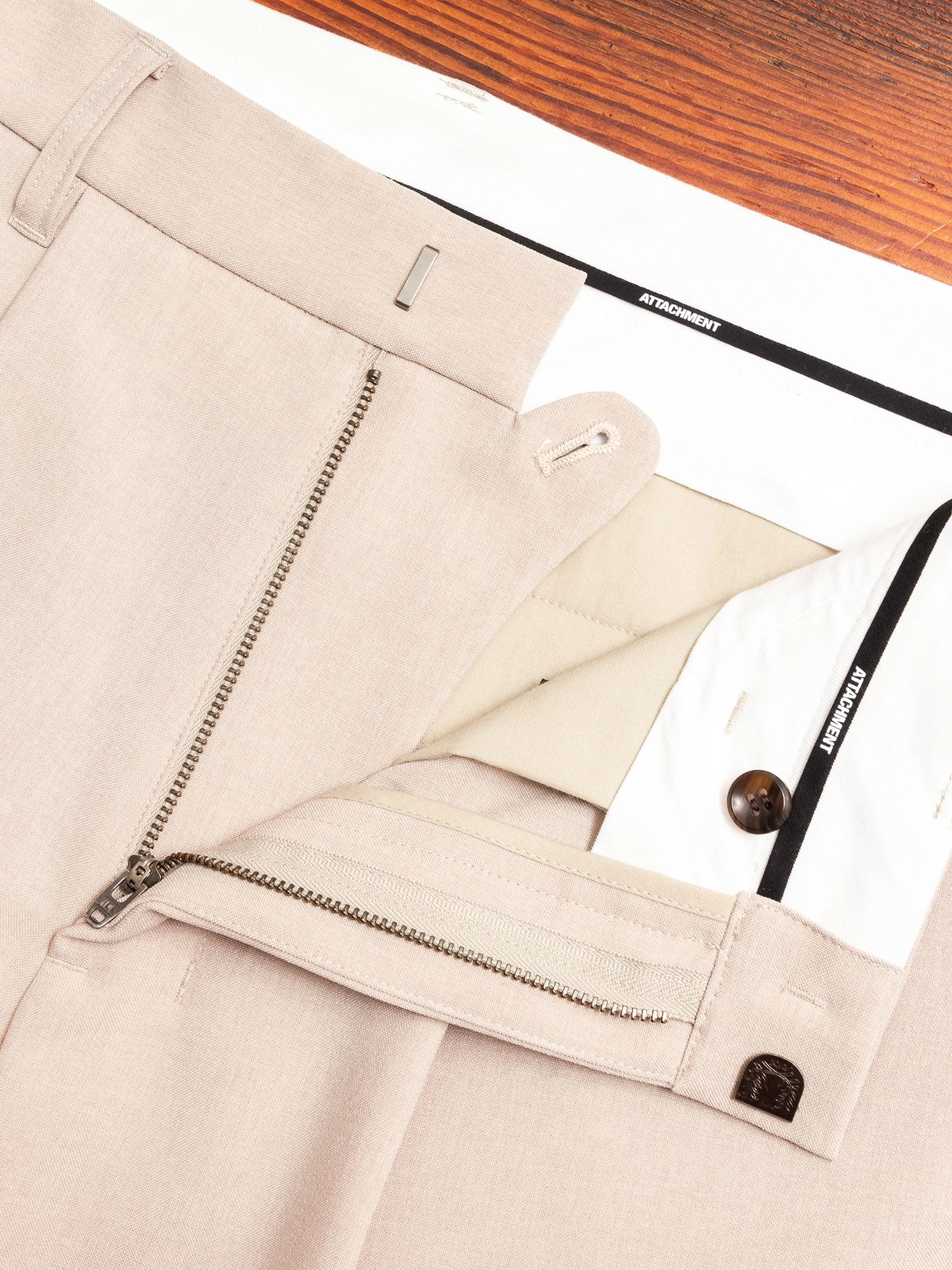 Tropical Suiting Pant in Beige