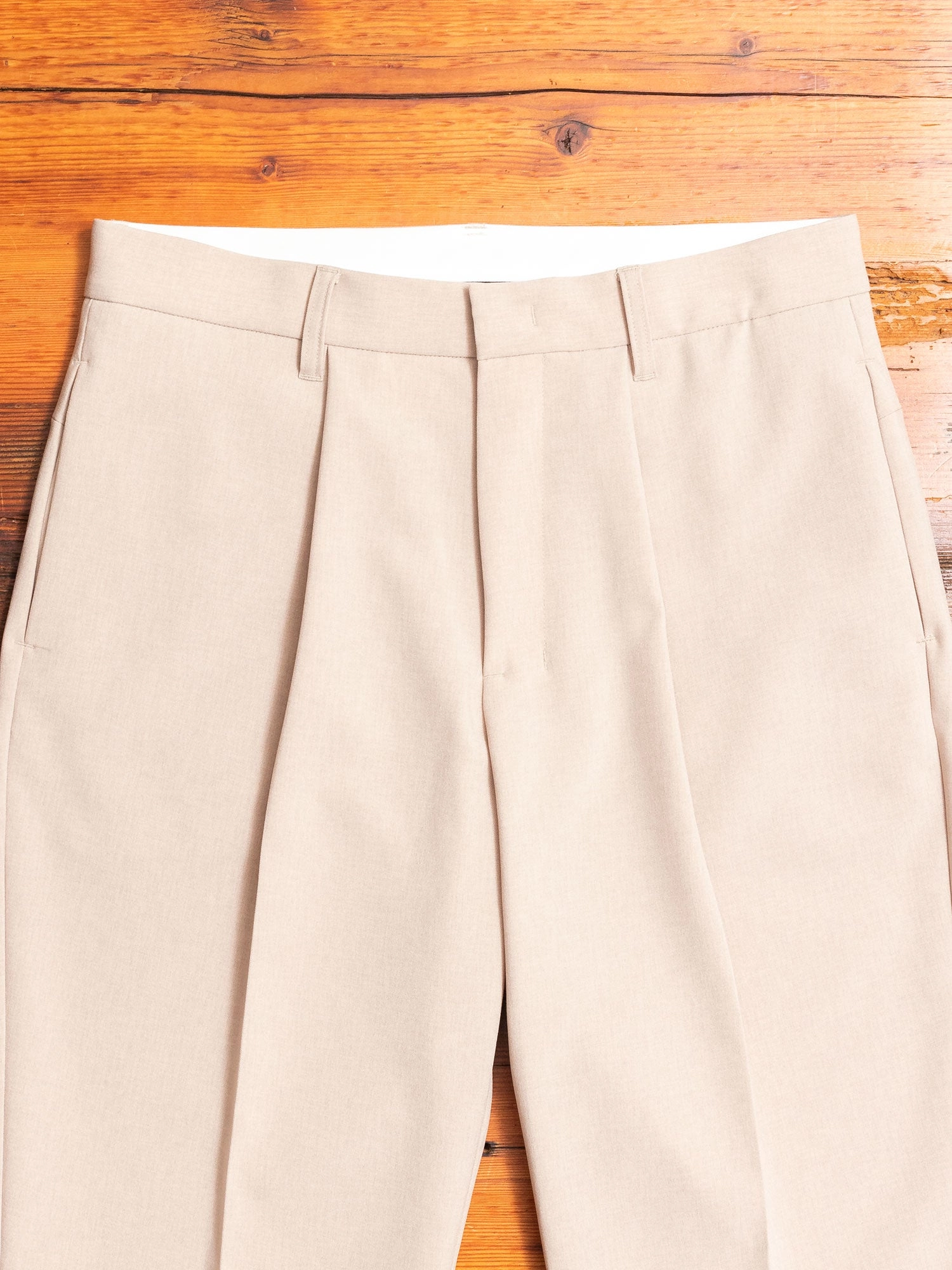 Tropical Suiting Pant in Beige