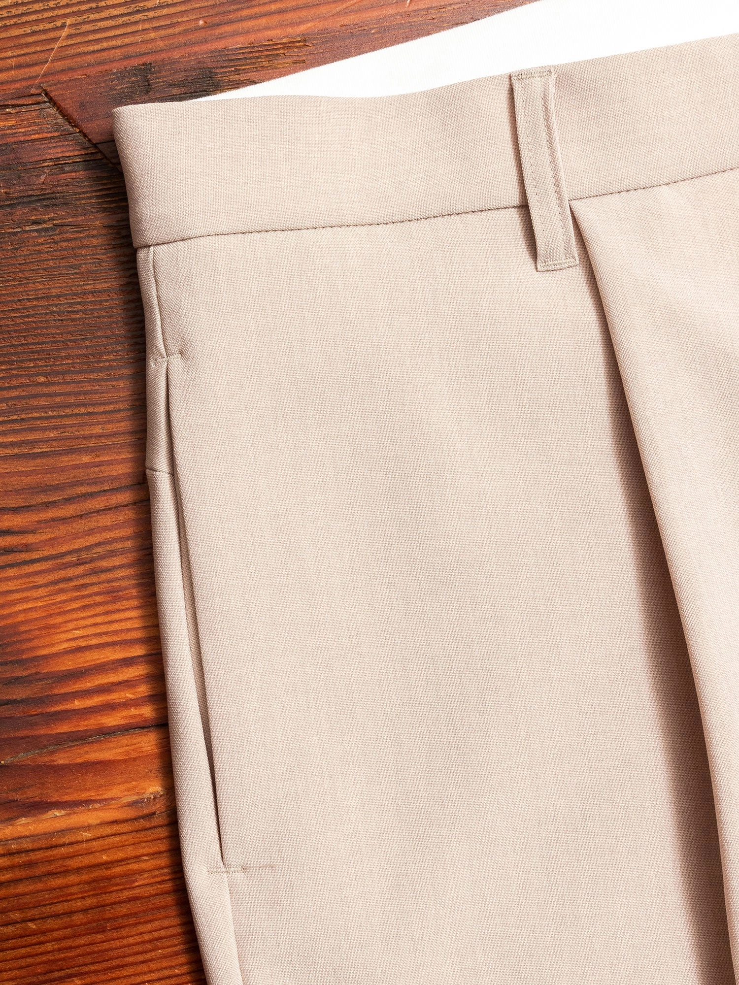 Tropical Suiting Pant in Beige