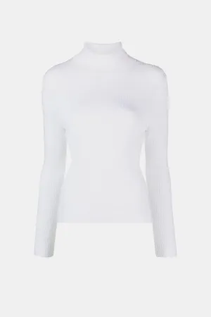 Turtle Neck Long Sleeve in Ivory