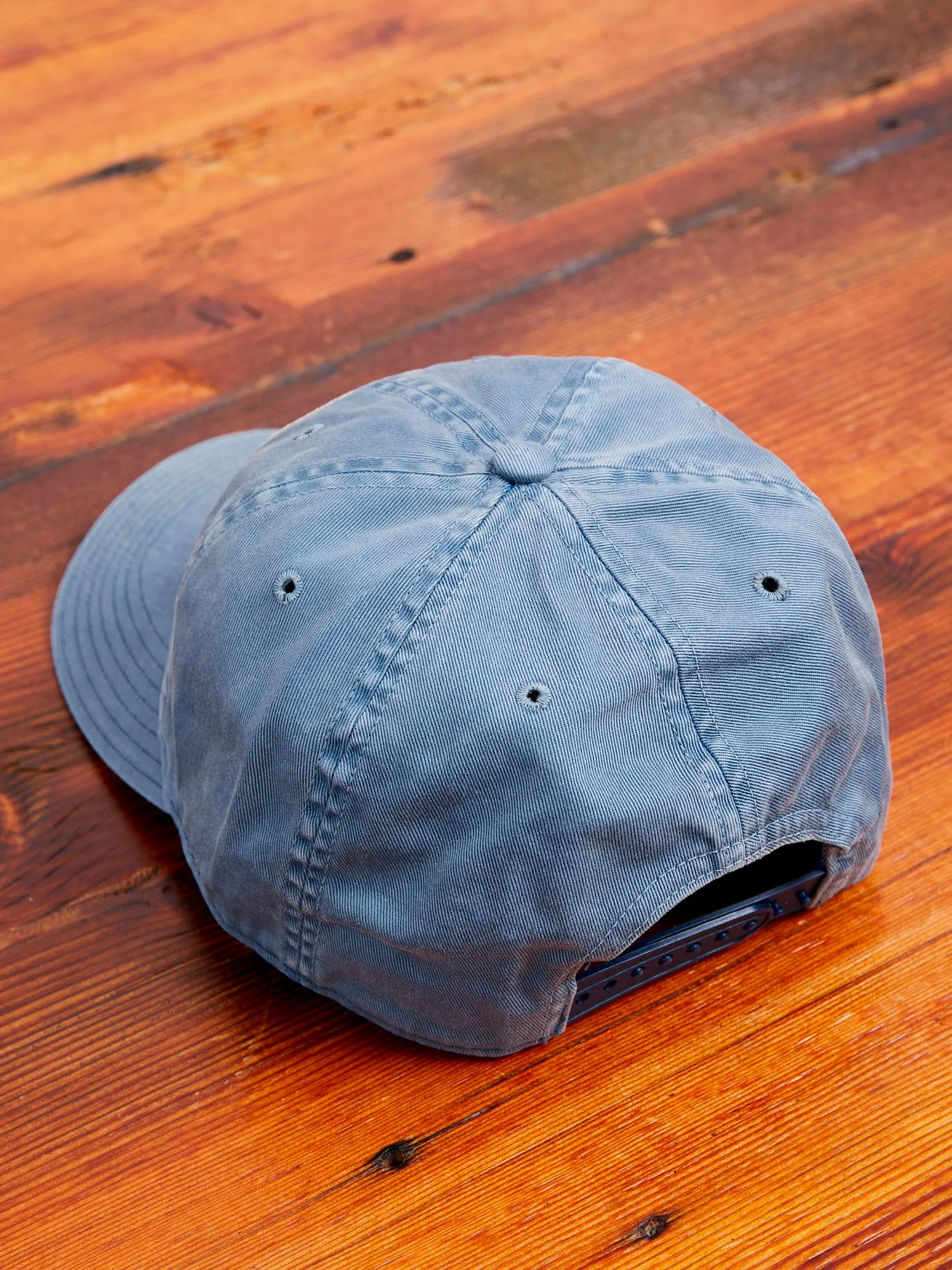 Twill Baseball Cap in Midnight Blue