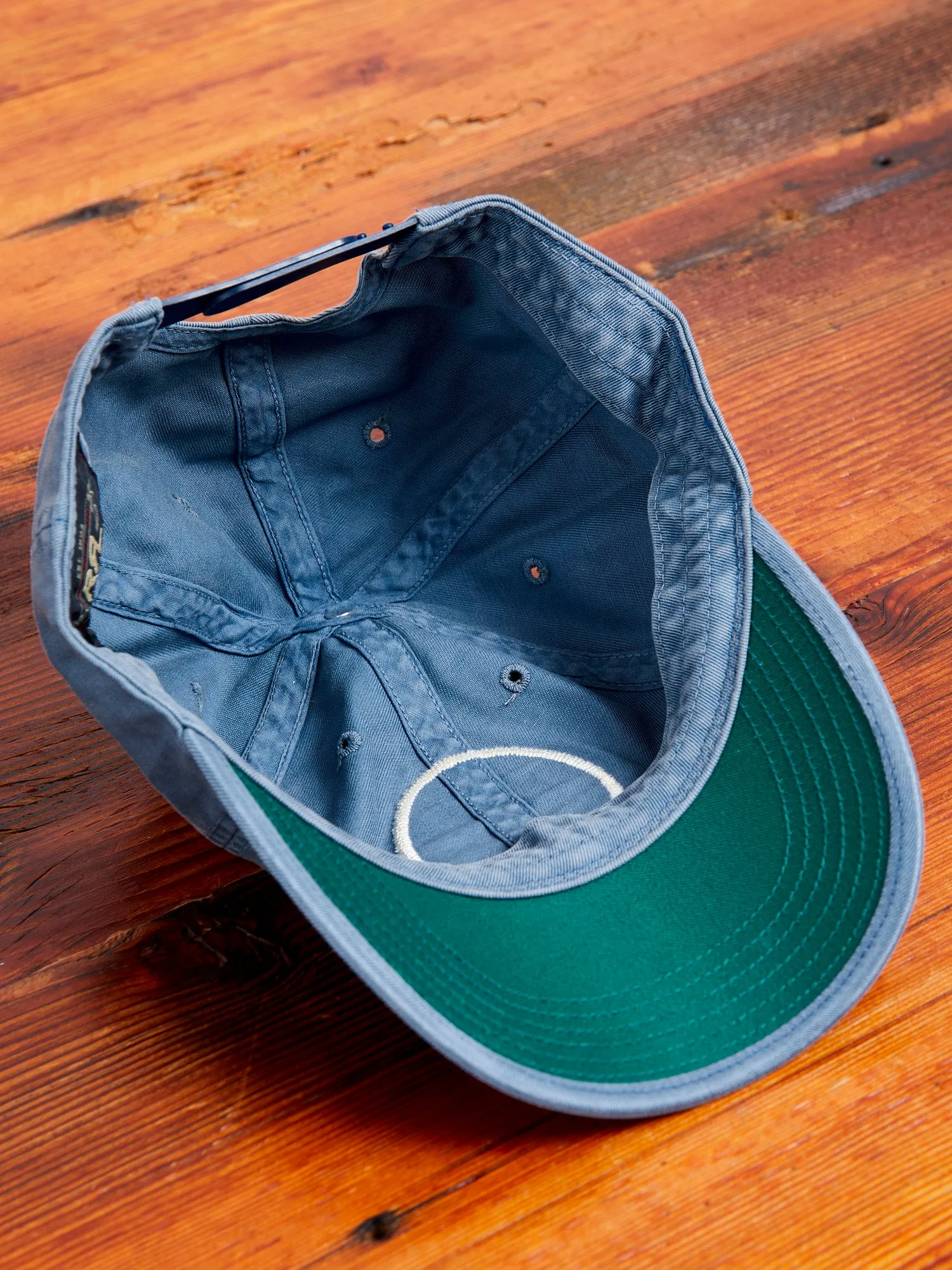 Twill Baseball Cap in Midnight Blue