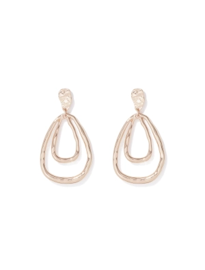 Tyra Texture Loop Earrings