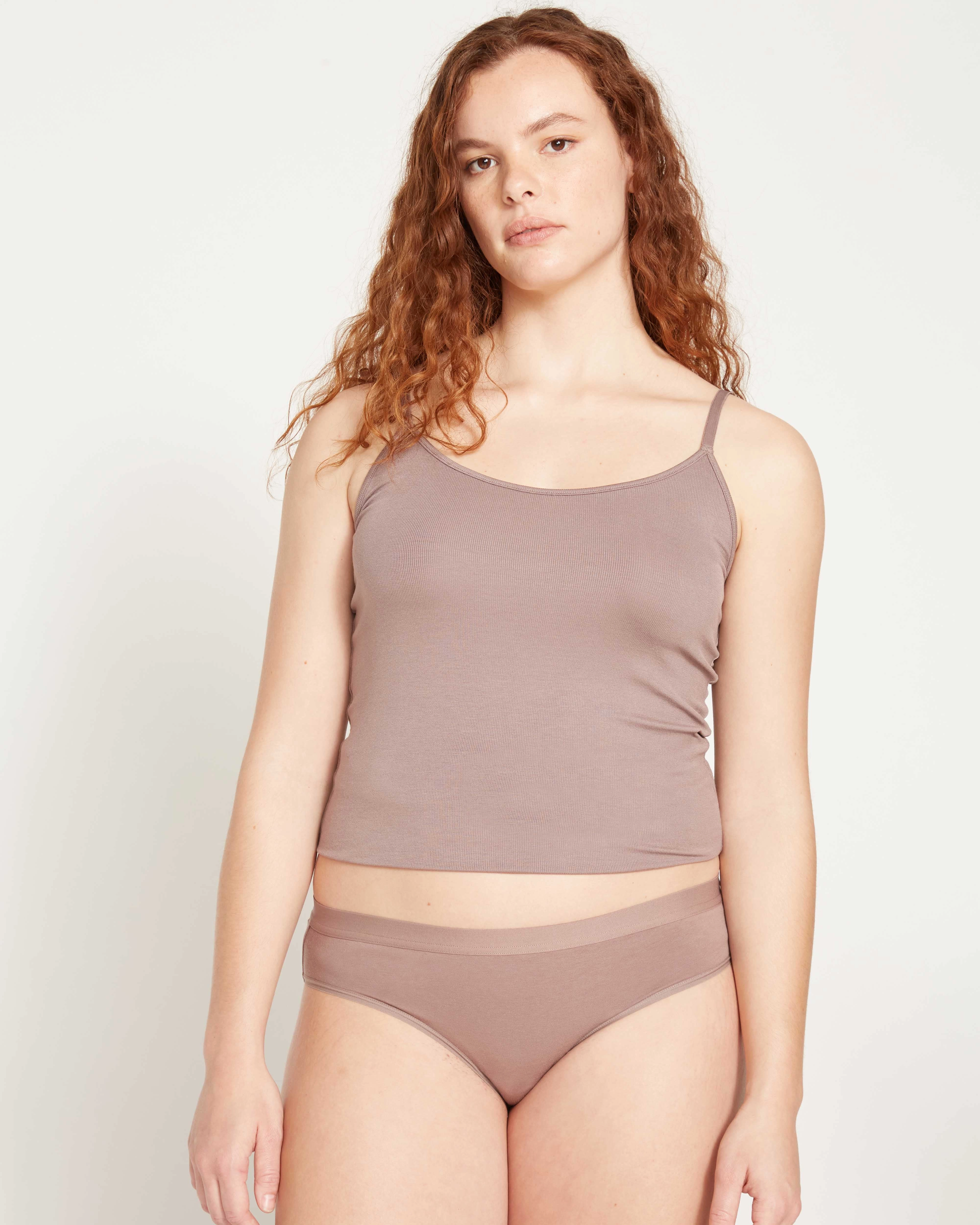 UltimateS Mid Rise Bikini - Nutmeg