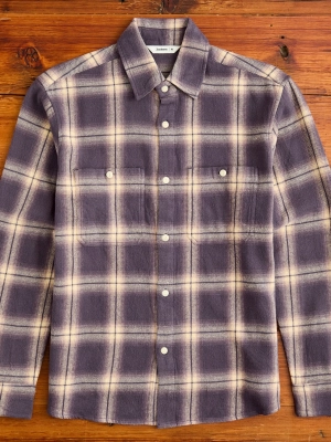 Utility Shirt in Faded Lilac