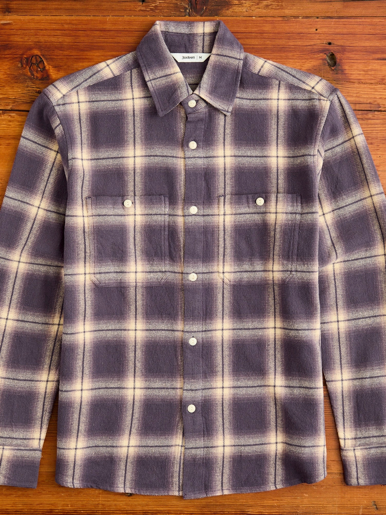 Utility Shirt in Faded Lilac