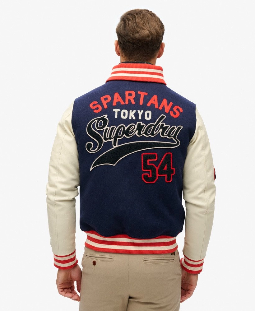 Varsity Patched Bomber | Atlantic Navy