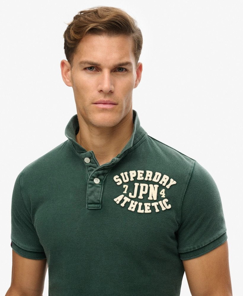 Vintage Athletic Polo | Enamel Green