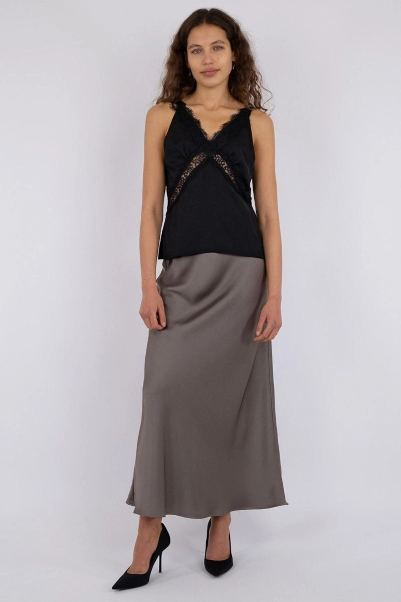 Vixen Lace Top | Black | Top fra Neo Noir