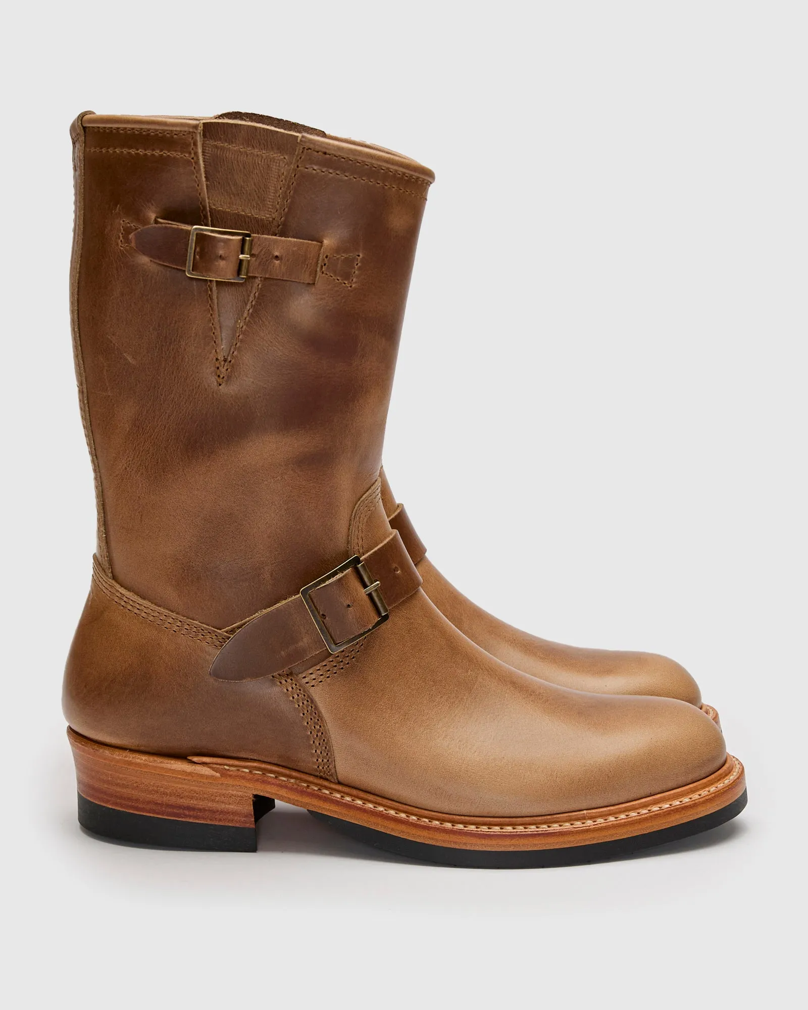 Wabash Engineer Boot in Horween Chromexcel Natural