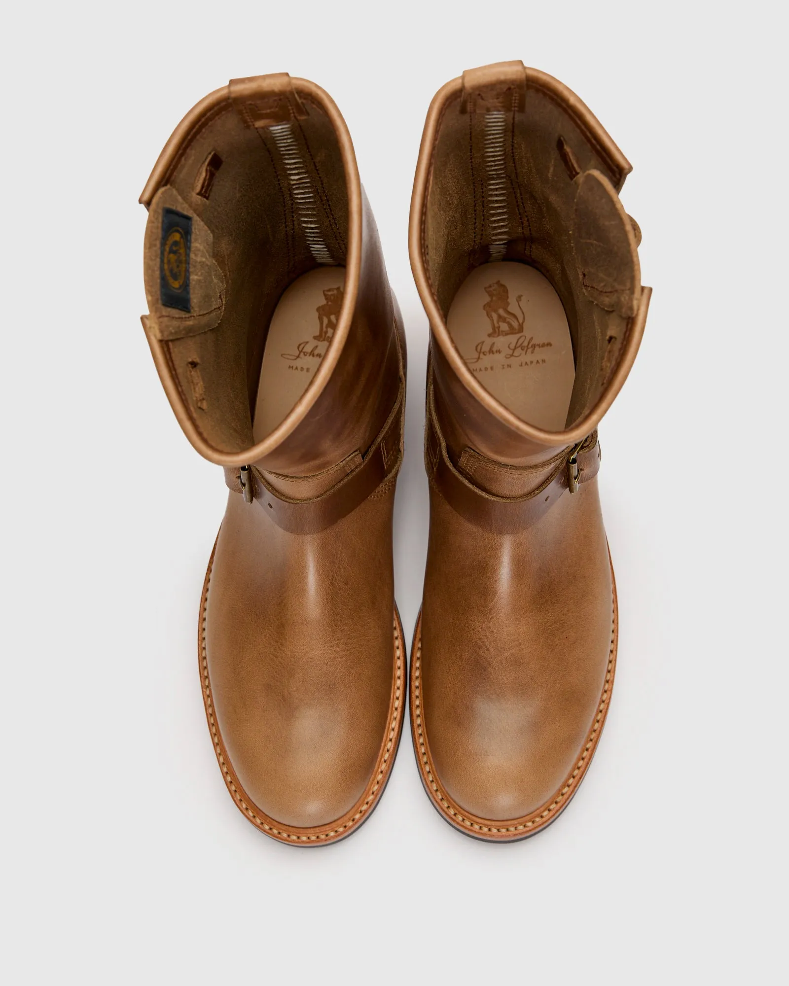 Wabash Engineer Boot in Horween Chromexcel Natural