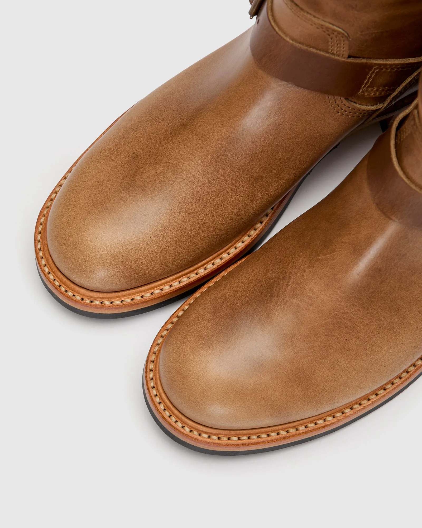 Wabash Engineer Boot in Horween Chromexcel Natural