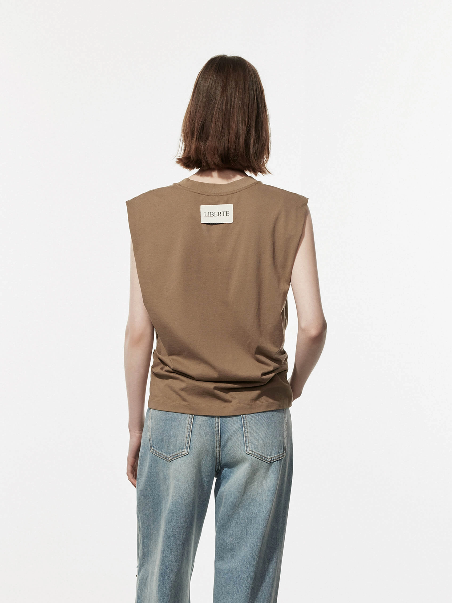 Waisted Cap Sleeve T-shirt