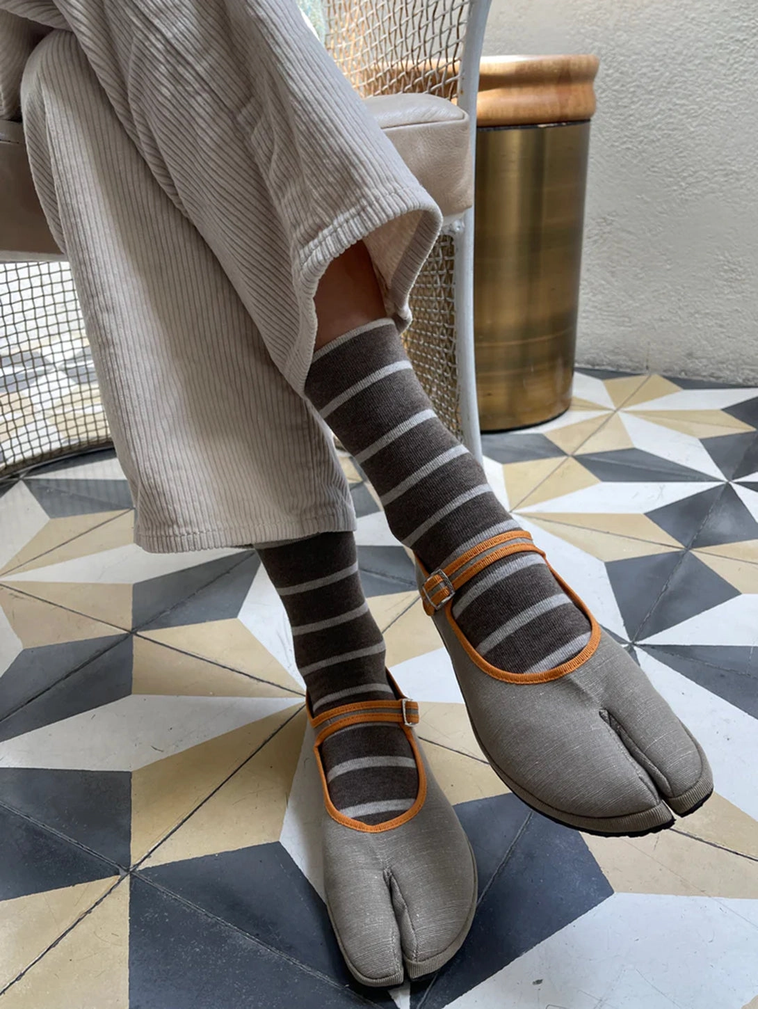 Wally Socks - Mocha