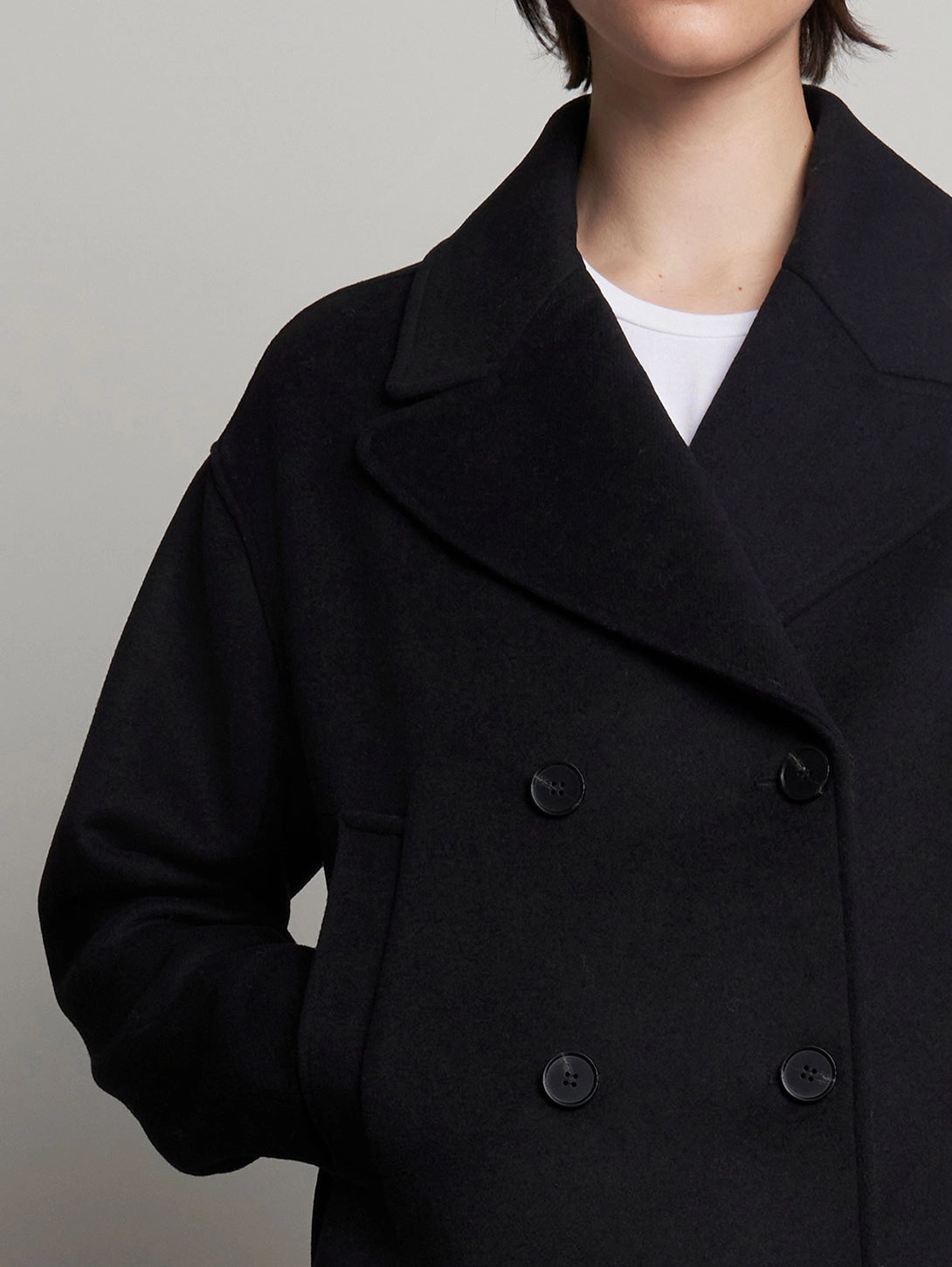 Westwood Peacoat - Black