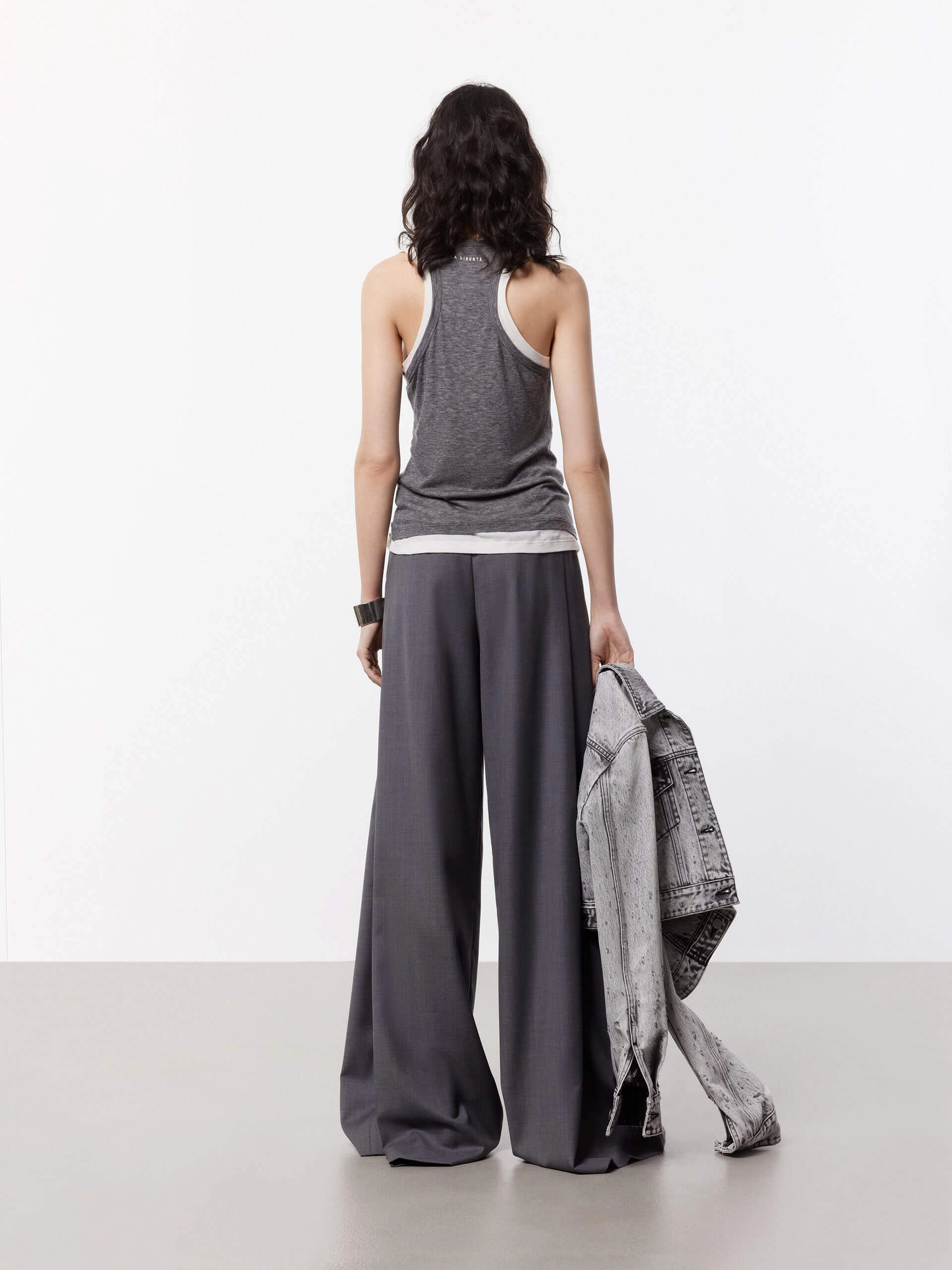 Wide Leg Pleated Pants