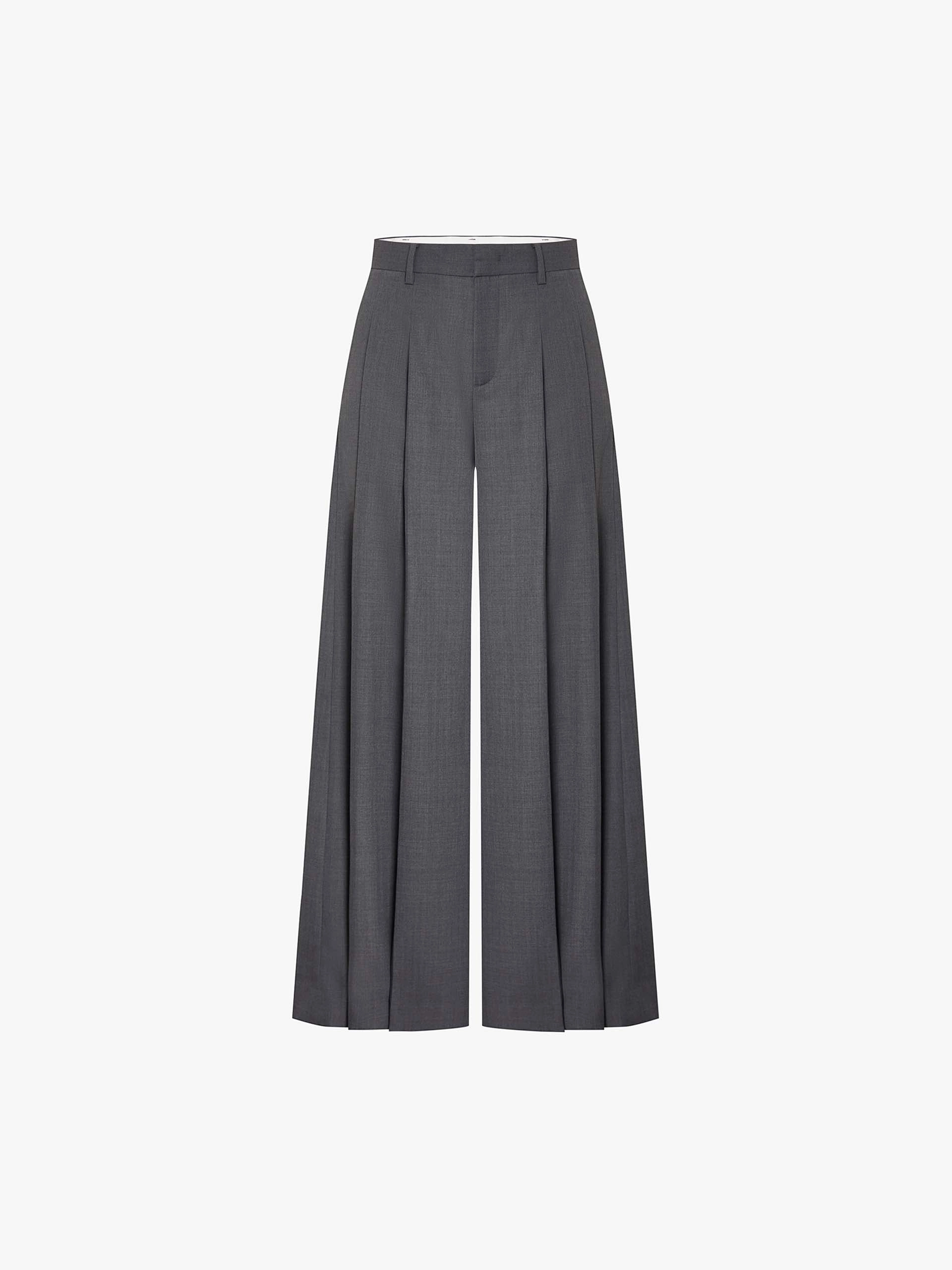Wide Leg Pleated Pants