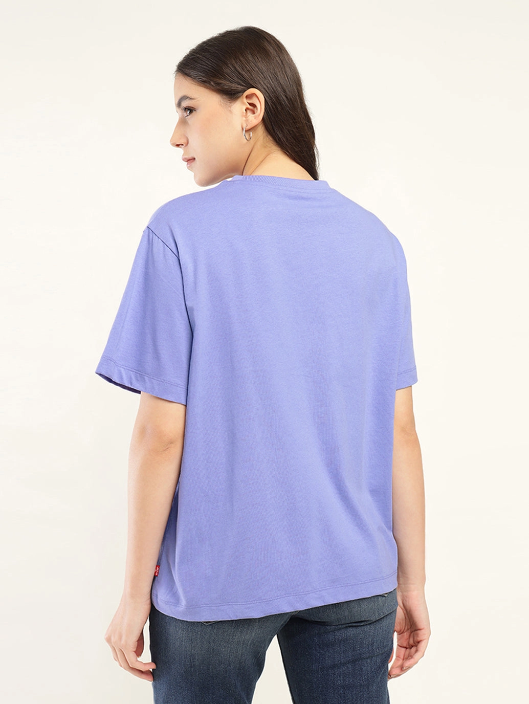 Women's Typographic Oversized T-Shirt