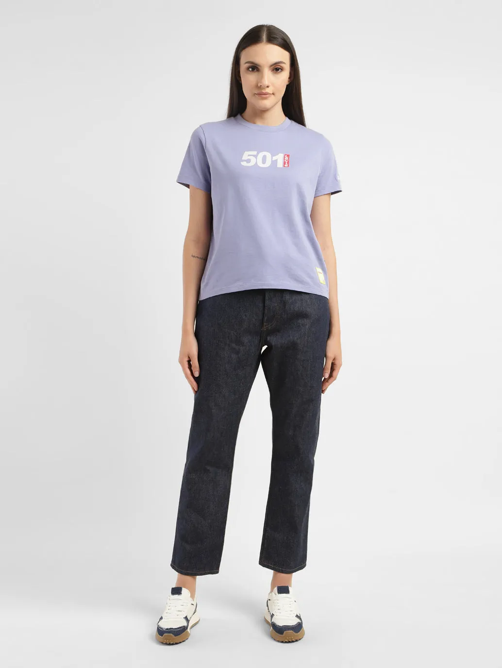 Women's Typography Crew Neck T-shirt