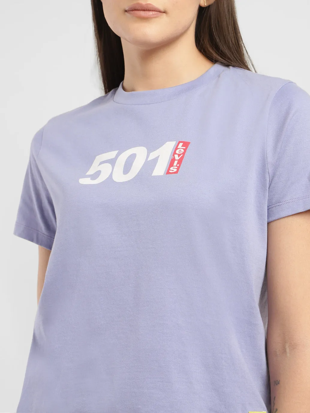 Women's Typography Crew Neck T-shirt