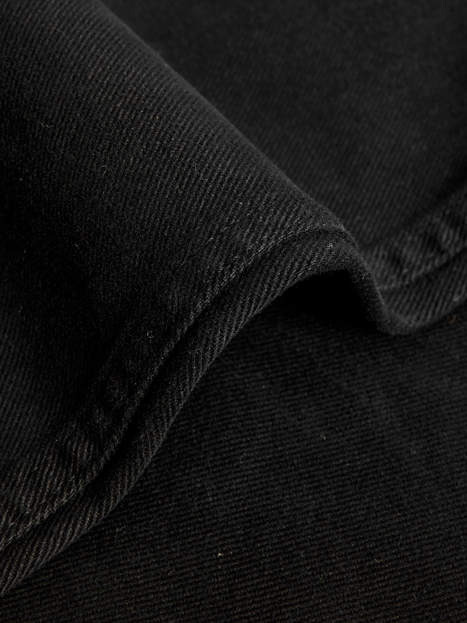 Work Pant in Black Twill