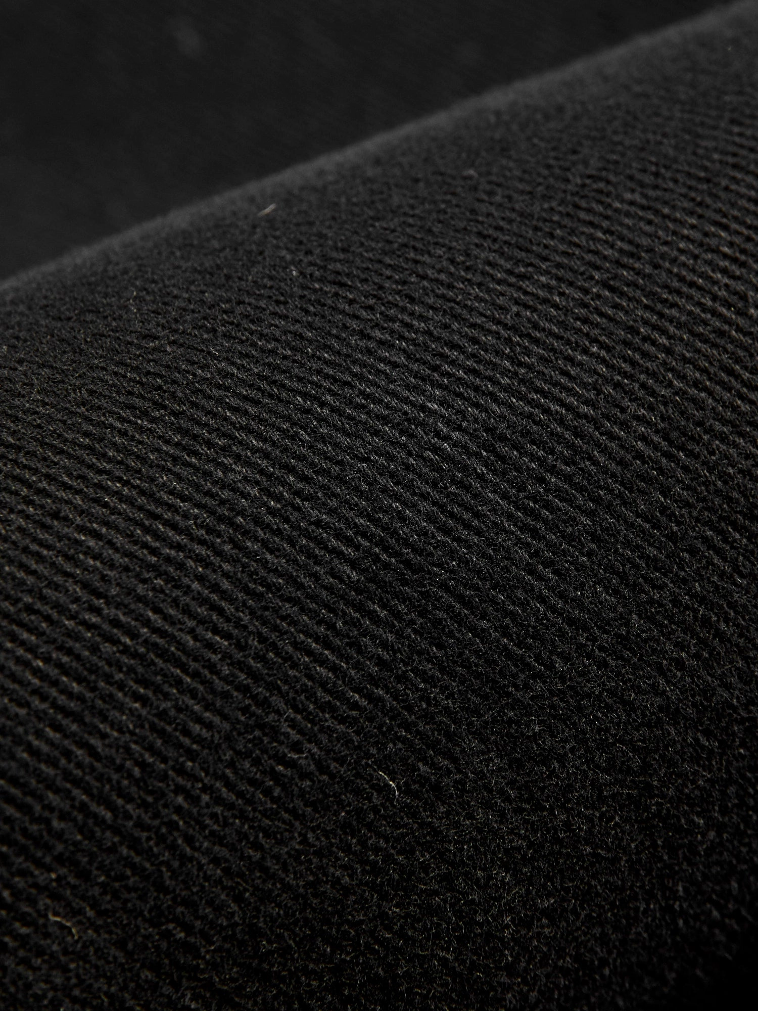 Work Pant in Black Twill