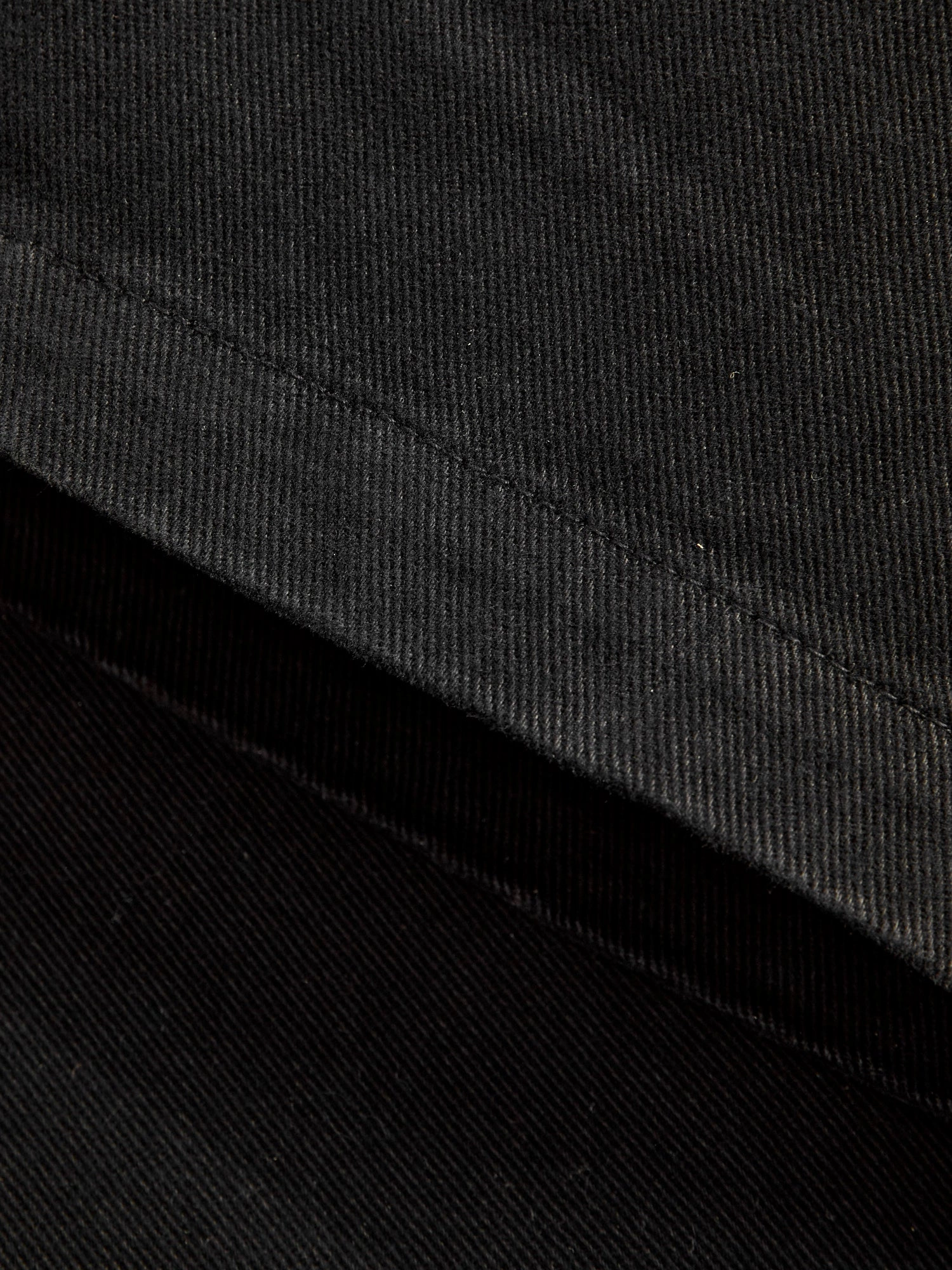 Work Pant in Black Twill