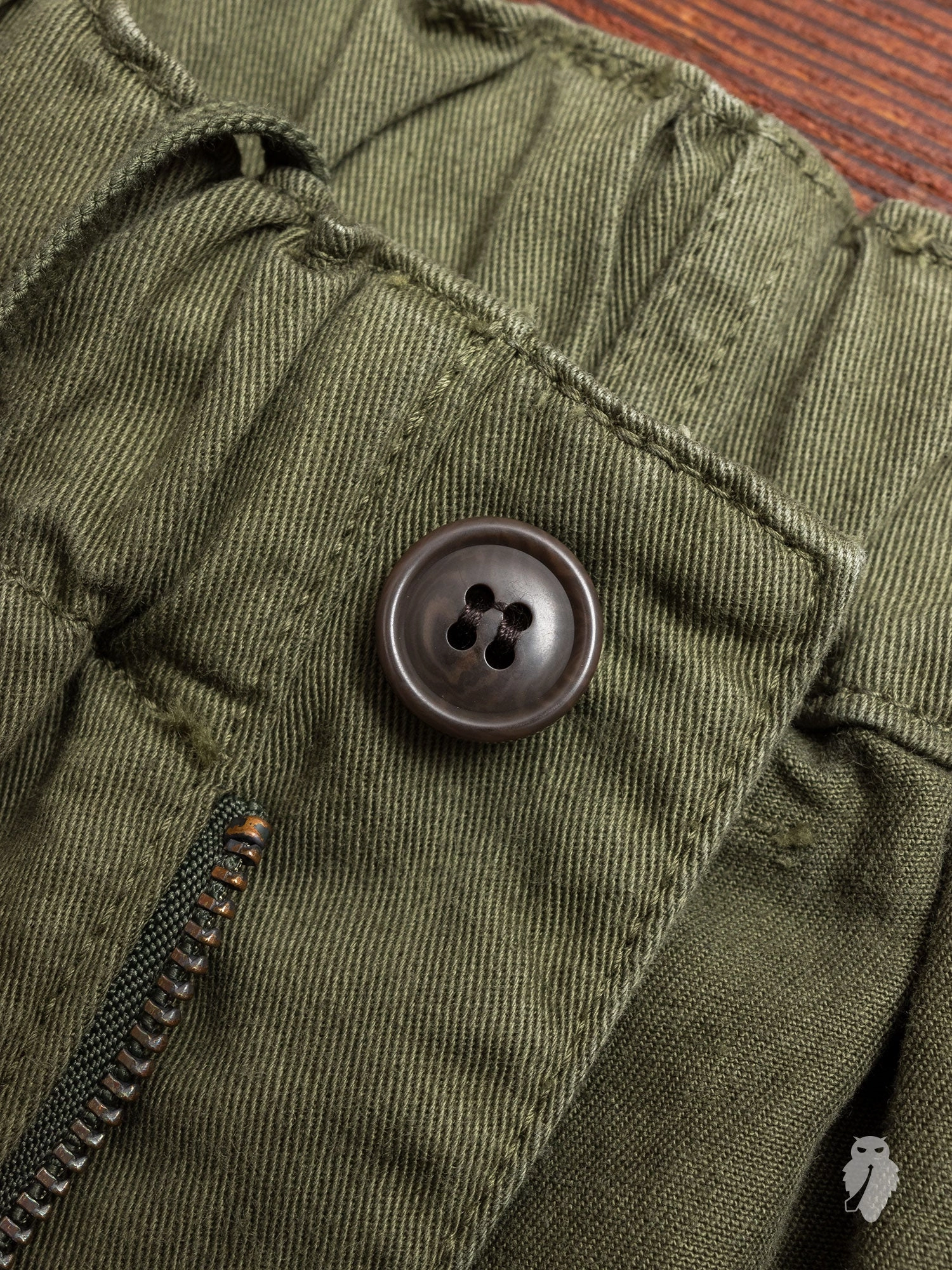 Work Shorts in Green Khaki