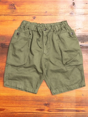 Work Shorts in Green Khaki