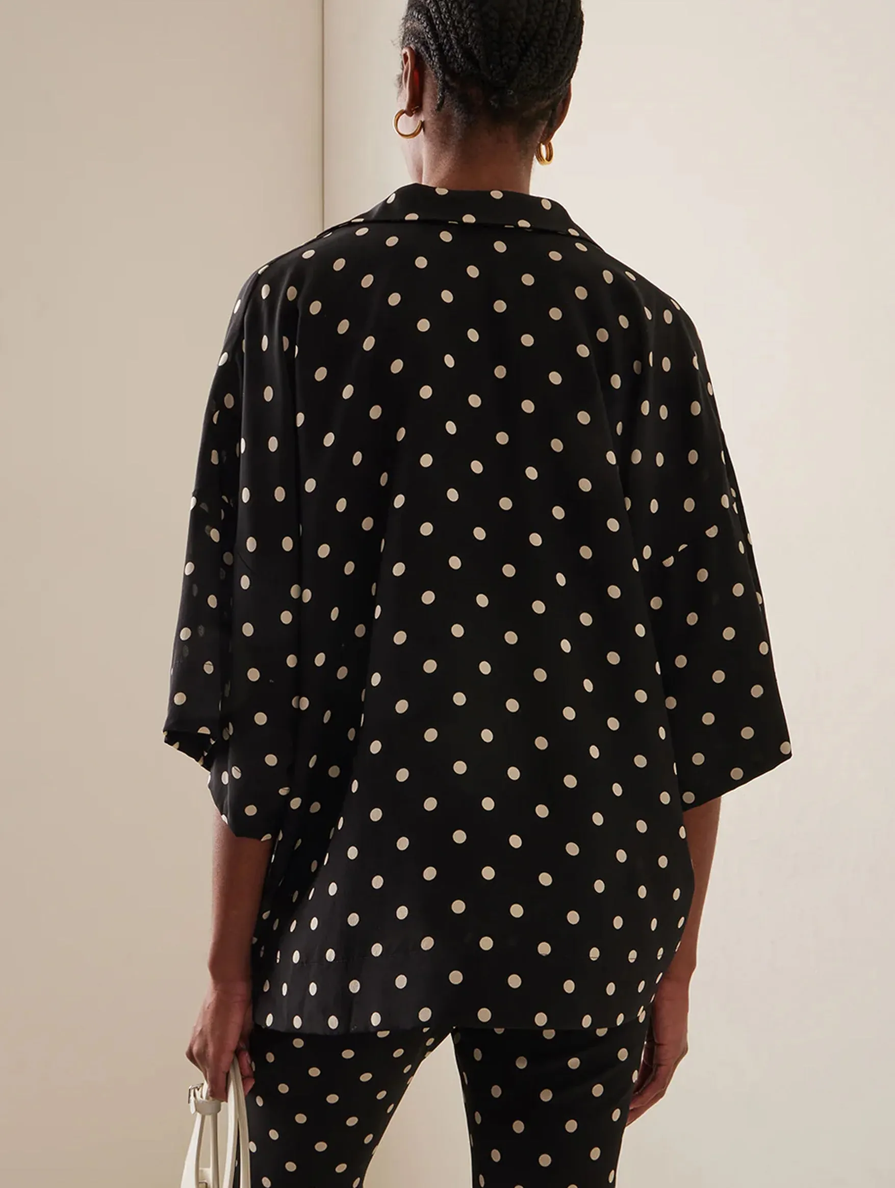 Zaoua Shirt in Polka Dots