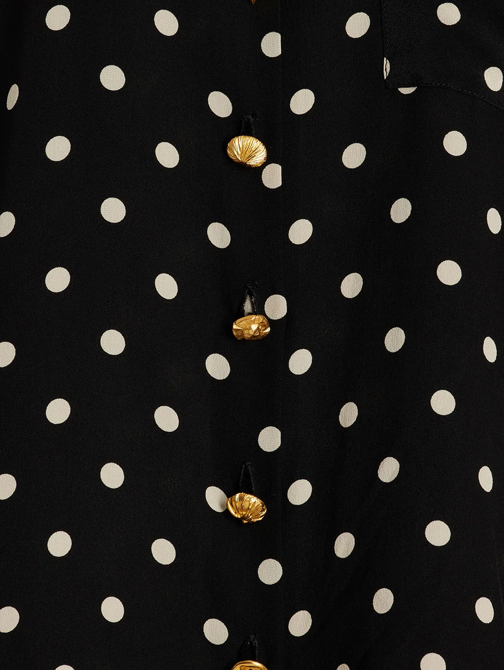 Zaoua Shirt in Polka Dots